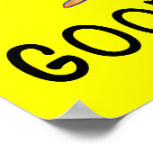 Colorful Rooster Goedemorgen! Poster (Hoek)