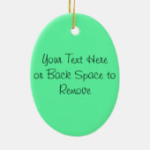 Colorful Rooster Keramisch Ornament (Achterkant)