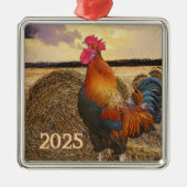 Colorful Rooster Ornament (Voorkant)