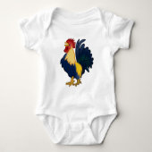 Colorful Rooster Romper (Voorkant)