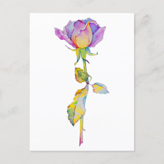 Colorful Rose Anytime Card Feestdagenkaart