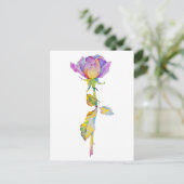 Colorful Rose Anytime Card Feestdagenkaart (Staand voorkant)