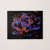 Colorful Rottweiler - Metzgerhund Legpuzzel (Horizontaal)