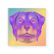 Colorful Rottweiler