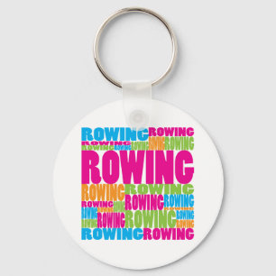 Colorful Rowing Sleutelhanger