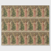 Colorful  roze cadeaupapier voor kerstcadeautjes (Vlak)