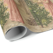 Colorful  roze cadeaupapier voor kerstcadeautjes (Rol Hoek)