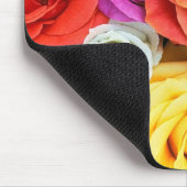 Colorful Rozen Patroon Muismat (Hoek)