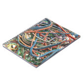 Colorful Rubberbands Notebook Notitieboek (Linkerzijde)