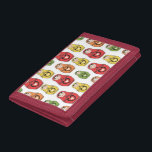 Colorful Russian Dolls Pattern Drievoud Portemonnee<br><div class="desc">Heldere en kleurrijke portemonnee met Russisch poppenpatroon.</div>