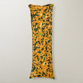 Colorful Rustic Camo Camouflage Pattern Lichaamskussen (Voorkant Verticaal)