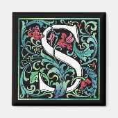 Colorful S Monogram Magnet (Voorkant)