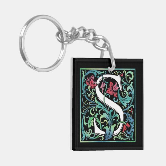 Colorful S Monogram Sleutelhanger (Voorkant Links)