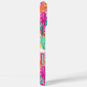 Colorful Saguaro Cacti Personalized Case-Mate iPhone Case (Achterkant / Rechts)