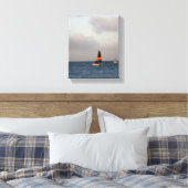 Colorful Sailboot Canvas Afdruk (Insitu (Slaapkamer))