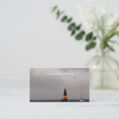 Colorful Sailboot Visitekaartje (Staand voorkant)