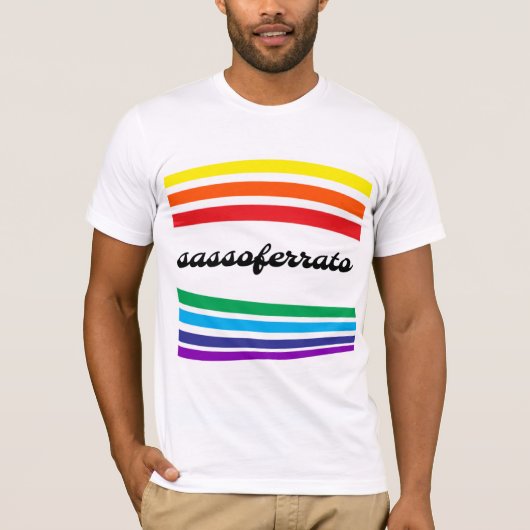 Colorful Sassoferrato T-shirt (Voorkant)