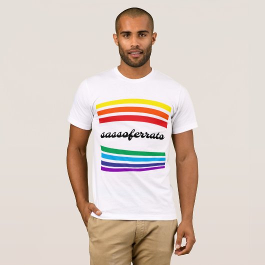 Colorful Sassoferrato T-shirt (Voorkant volledig)