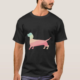 Colorful Sause Dog Dachshund Owner T-shirt