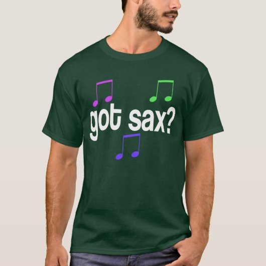 Colorful Saxophone Kinder T-shirt (Voorkant)