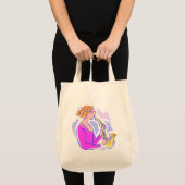 Colorful Saxophone Music Bag Tote Bag (Voorkant (product))