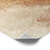 Colorful Scarlet Macaw Waterverf Poster (Hoek)