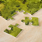 Colorful Scenic Tuscany Castle Aquarelle Painting Legpuzzel (Zijkant)