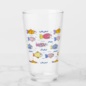 Colorful School of Fish Glas (Voorkant)