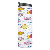 Colorful School of Fish Thermosbeker (Geroteerd rechts)