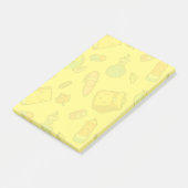 Colorful School Supplies Patroon Post-it® Notes (Schuin)