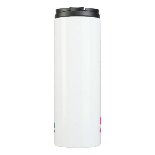 Colorful Science Beaker - Fun Lab Experiment Thermosbeker (Achterkant)