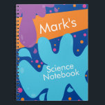 Colorful Science Lab Chemistry Slim Notitieboek<br><div class="desc">Science Note Books for Chemistry</div>