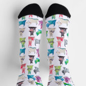 Colorful Scottie Socks Sokken (Top)