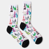 Colorful Scottie Socks Sokken (Rechts)