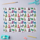 Colorful Scotties Tissuepapier (Craft)