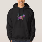 Colorful Scottish Terrier  Dog Scottish Terriers Hoodie (Voorkant)