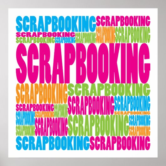 Colorful Scrapbooking Poster (Voorkant)