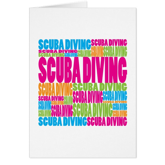 Colorful Scuba Diving (Voorkant)