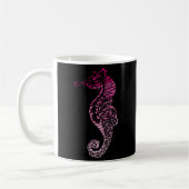 Colorful Seahorse Koffiemok (Links)