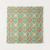 Colorful seamless pattern backgroundabstract, art, wandkleed (Voorkant (horizontaal))