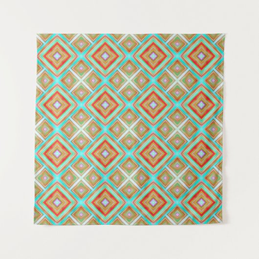 Colorful seamless pattern backgroundabstract, art, wandkleed (Voorkant)
