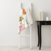 Colorful seamless pattern with spring easter conce sherpa deken (In situ)