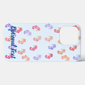 Colorful Seapaarden Patroon Case-Mate iPhone Case (Achterkant (horizontaal))