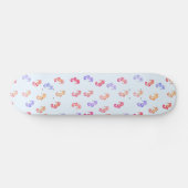 Colorful Seapaarden Patroon Persoonlijk Skateboard (Horizontaal)