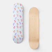 Colorful Seapaarden Patroon Persoonlijk Skateboard (Voorkant)