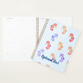 Colorful Seapaarden Patroon Planner (Display)