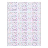 Colorful Seapaarden Patroon Tafelkleed (Voorkant)