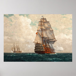 Colorful Seascape 30 Poster