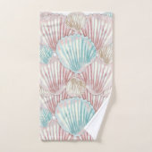 Colorful Seashell-cluster Bad Handdoek (Handdoek)