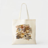 Colorful Seashells Canvas tas (Voorkant)